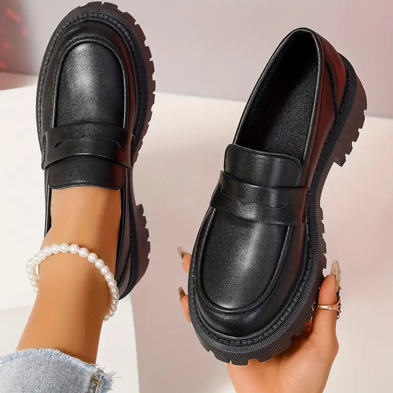 🔥Last Day Promotion 50% OFF - Women's Comfortable Non-slip Leather Loafers