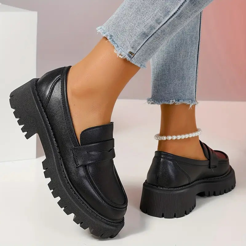 🔥Last Day Promotion 50% OFF - Women's Comfortable Non-slip Leather Loafers