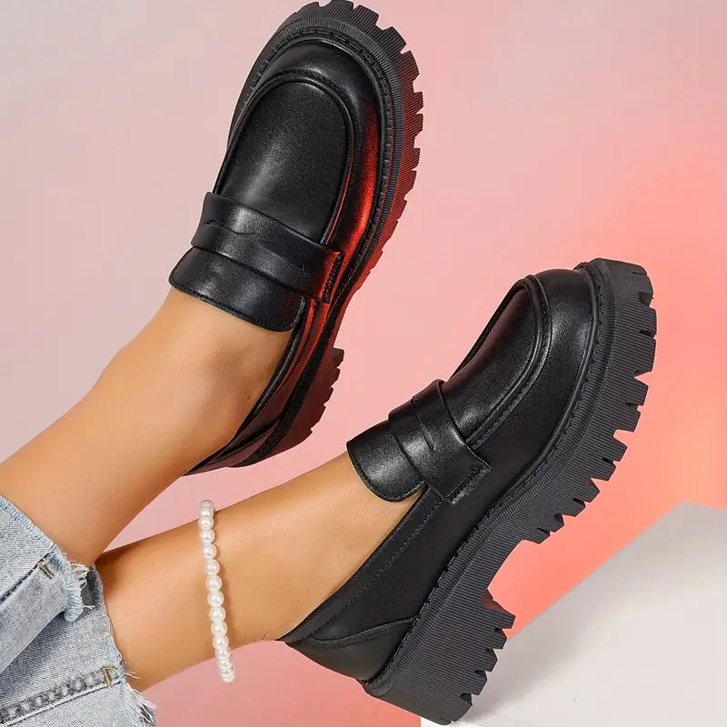 🔥Last Day Promotion 50% OFF - Women's Comfortable Non-slip Leather Loafers