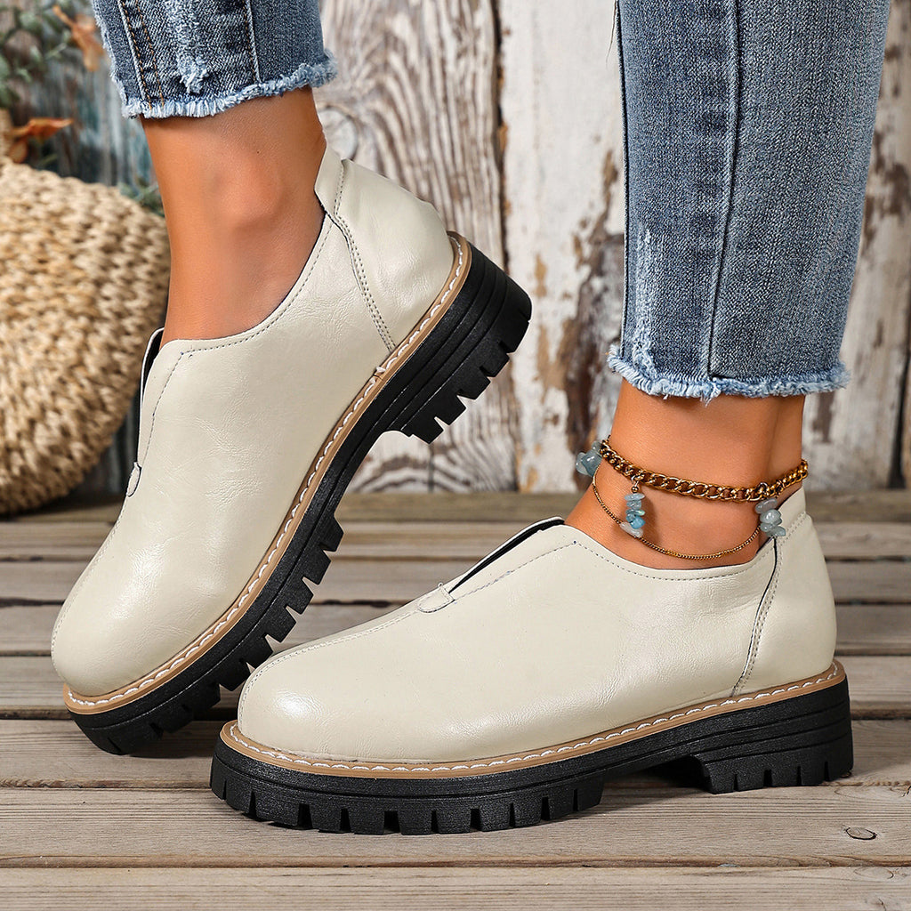 🔥Last Day 60% OFF -Women's Wedge Plus-size Leather Shoes