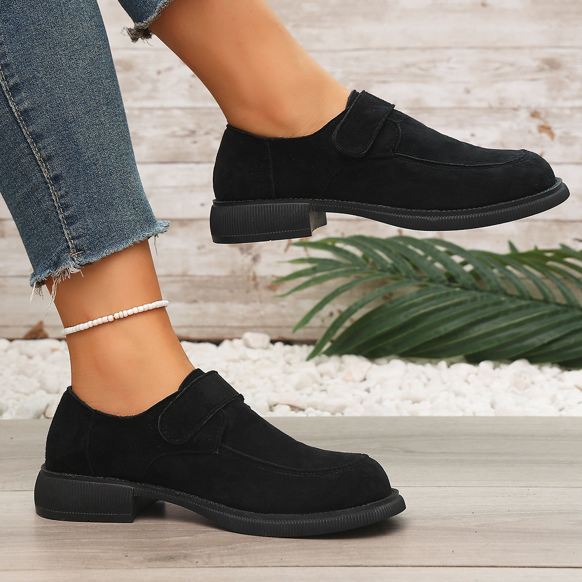Velcro retro platform loafers ( BUY 2 FREE SHIPPING )