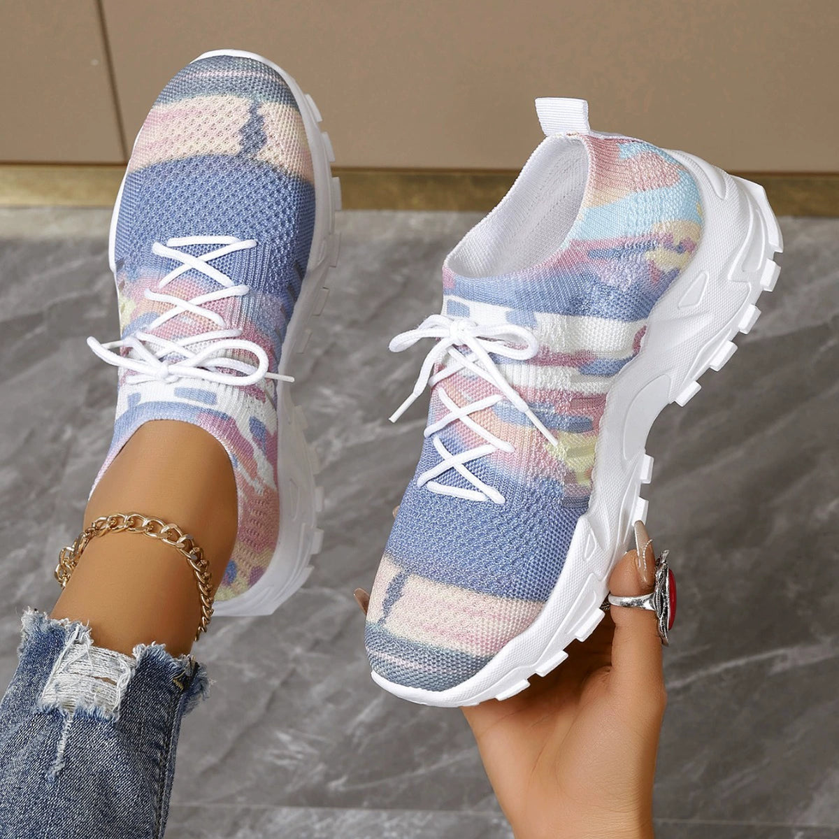 🔥Last Day Promotion 50% OFF - Women's Comfortable Casual Breathable Sneakers