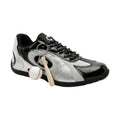 Retro Wave Black Silver Sneakers