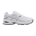 White Silver Vintage Running Sneakers
