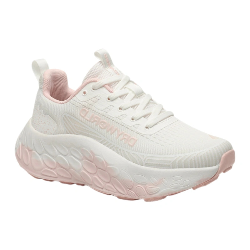 Unisex Pink White Sneakers