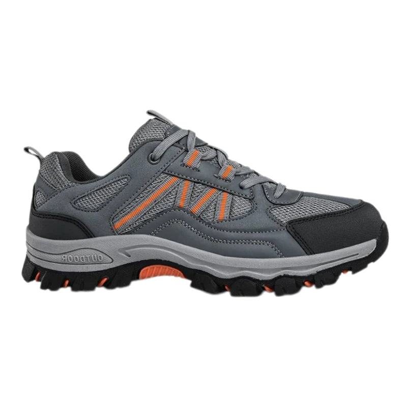 Khaki Navy Hiking Shoes